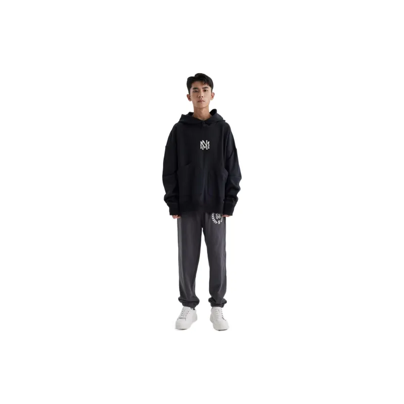 Mitchell Ness Sweatshirts Unisex Black-3