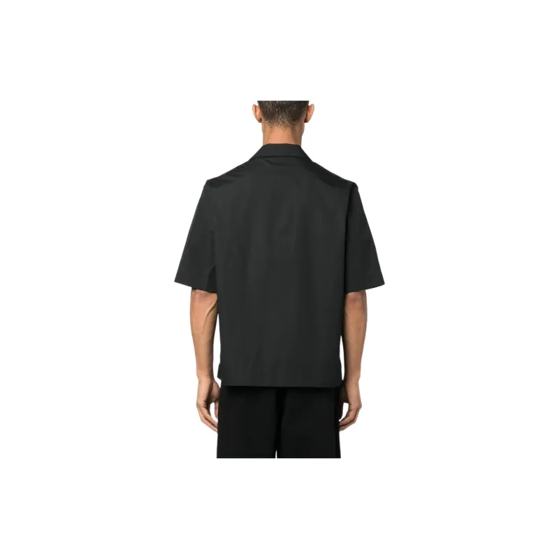 Givenchy Short Sleeve Collar Boxy Fit Shirt-3