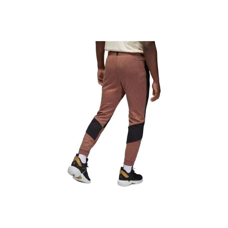 Jordan Knitted Sweatpants Men Brown-2