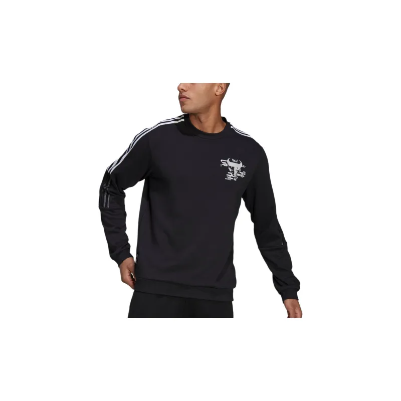 Adidas CNY Collection Sweatshirts Men Black-2