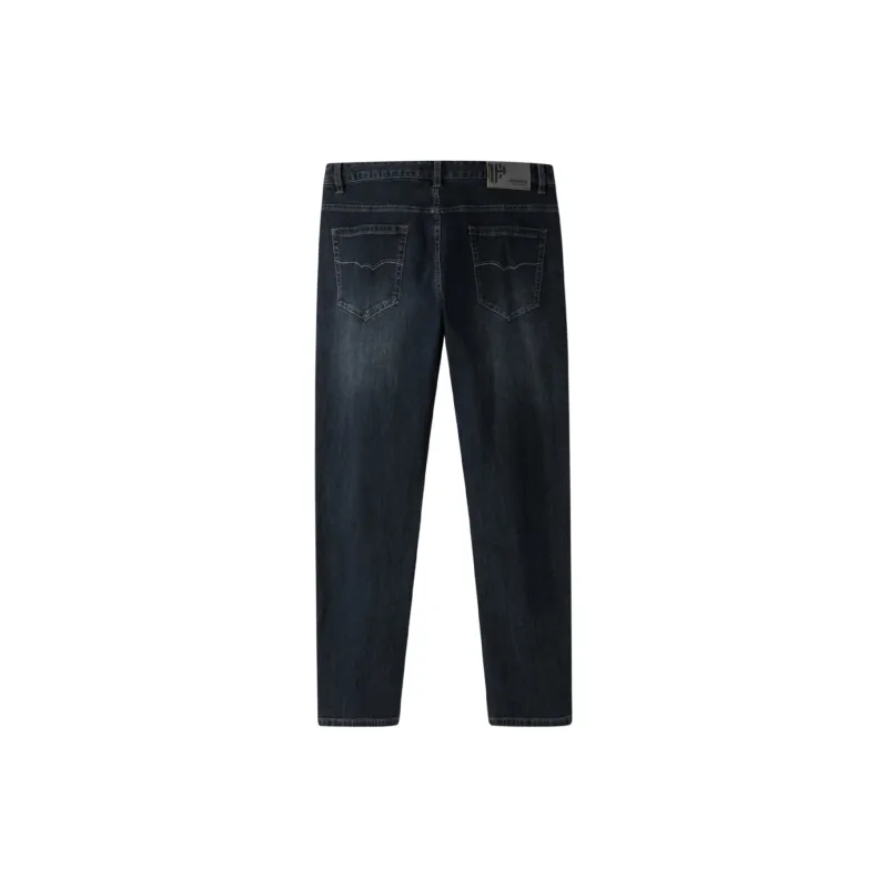 HLA Jeans Men Blue Gray Denim Gradient Dark 1C-1