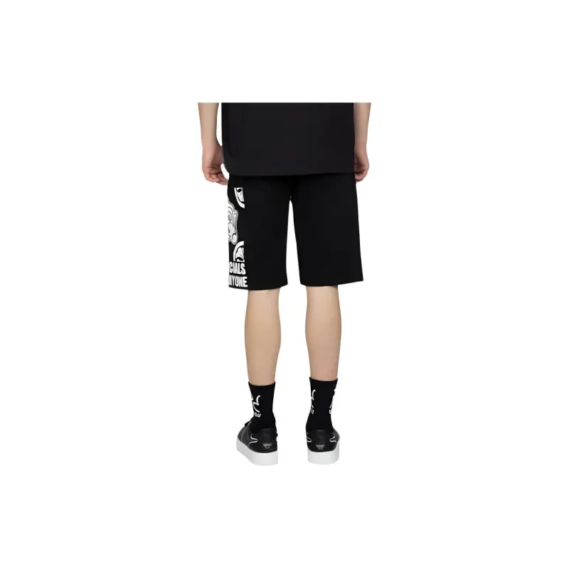 EVISU Sports Shorts Men's Black-3