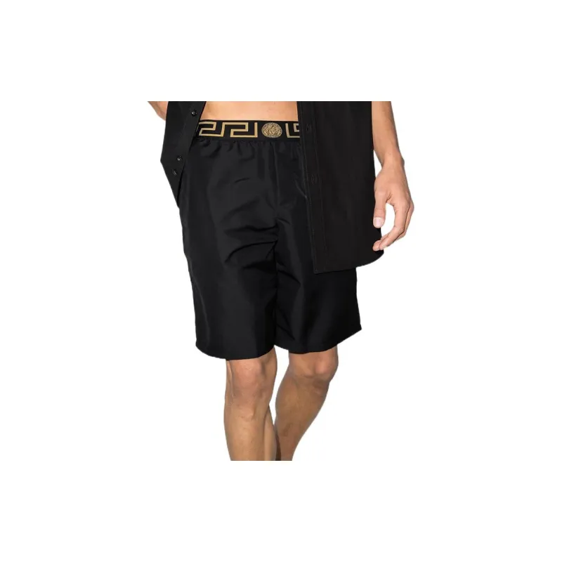 VERSACE Greca Print Swim Shorts-1