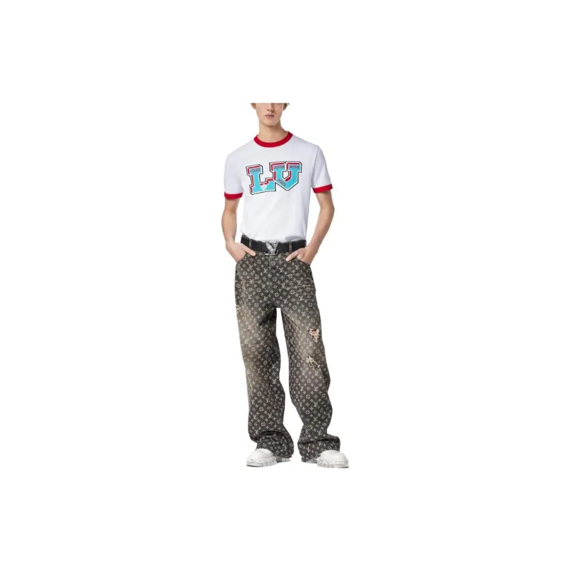 LOUIS VUITTON T Shirt Men's White-2