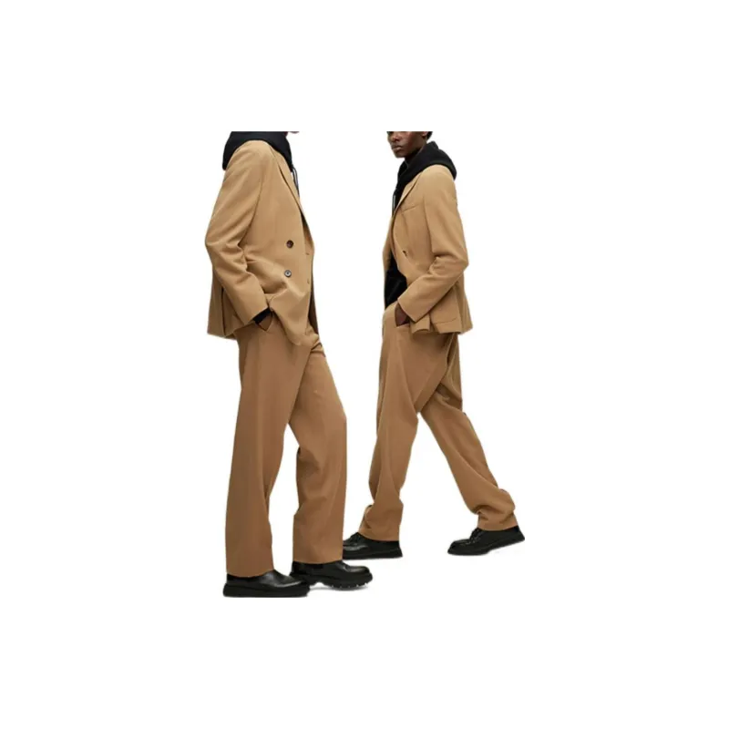 HUGO BOSS SS23 Casual Pants Unisex Khaki-3