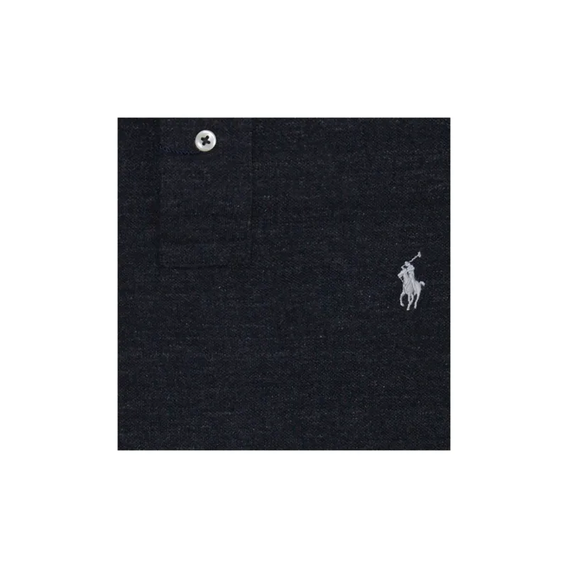 Polo Ralph Lauren Logo Embroidered Straight Hem Polo Shirt-6