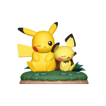 BANPRESTO Pikachu Glass Factory, Pokémon+Pichu Scale Figures