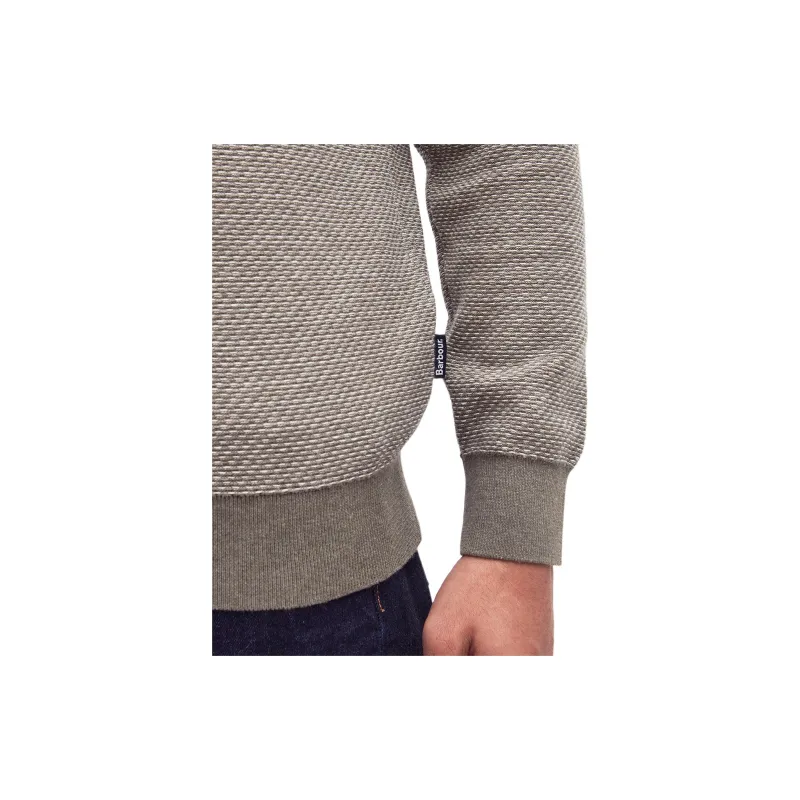 BARBOUR SS24 Knitwear Men Gray Green-5