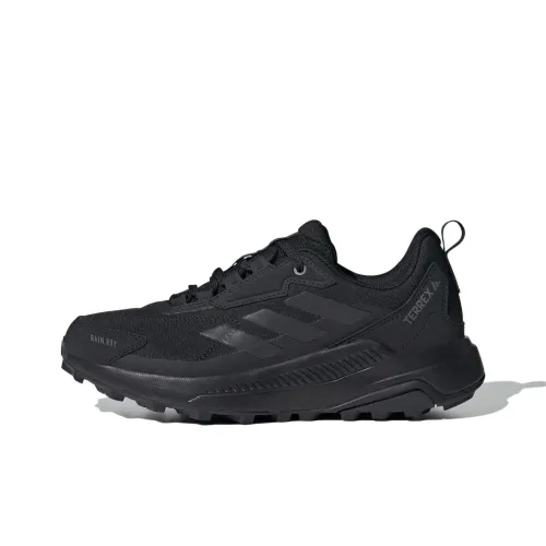 Adidas Terre Anti Slip Wear Resistant Low Top Trekking Shoes Women's Black