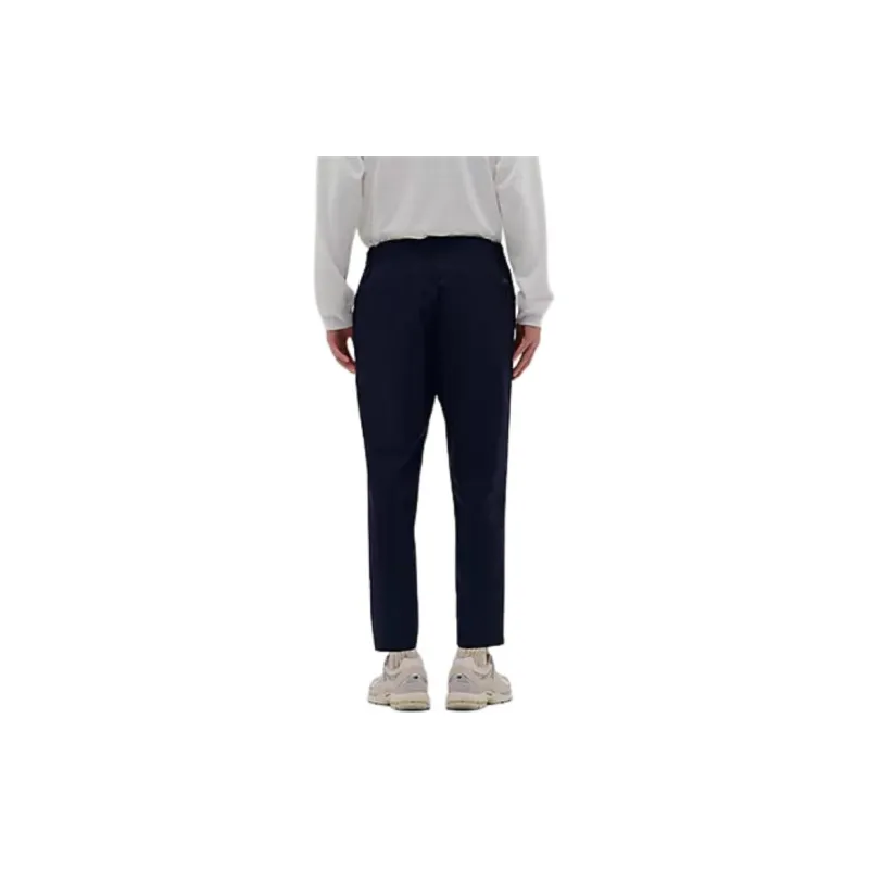 New Balance MET24 Slim Tapered Fit Casual Pants Men's Marine Blue-3
