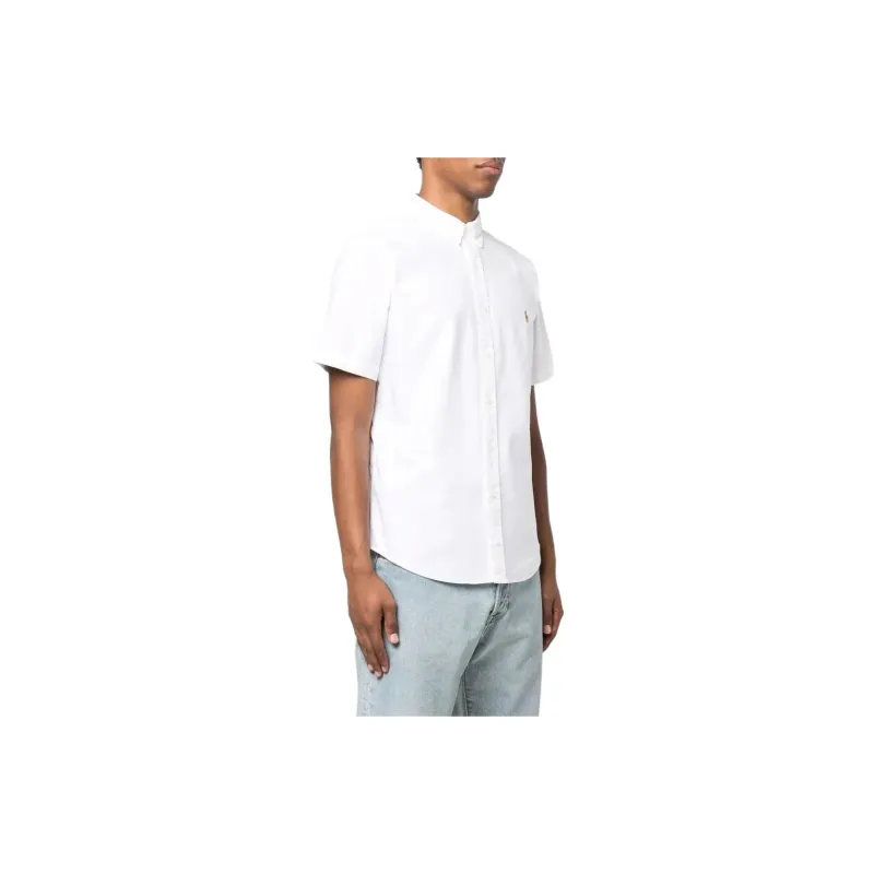 Polo Ralph Lauren Embroidered Oxford Short sleeve Shirt-3