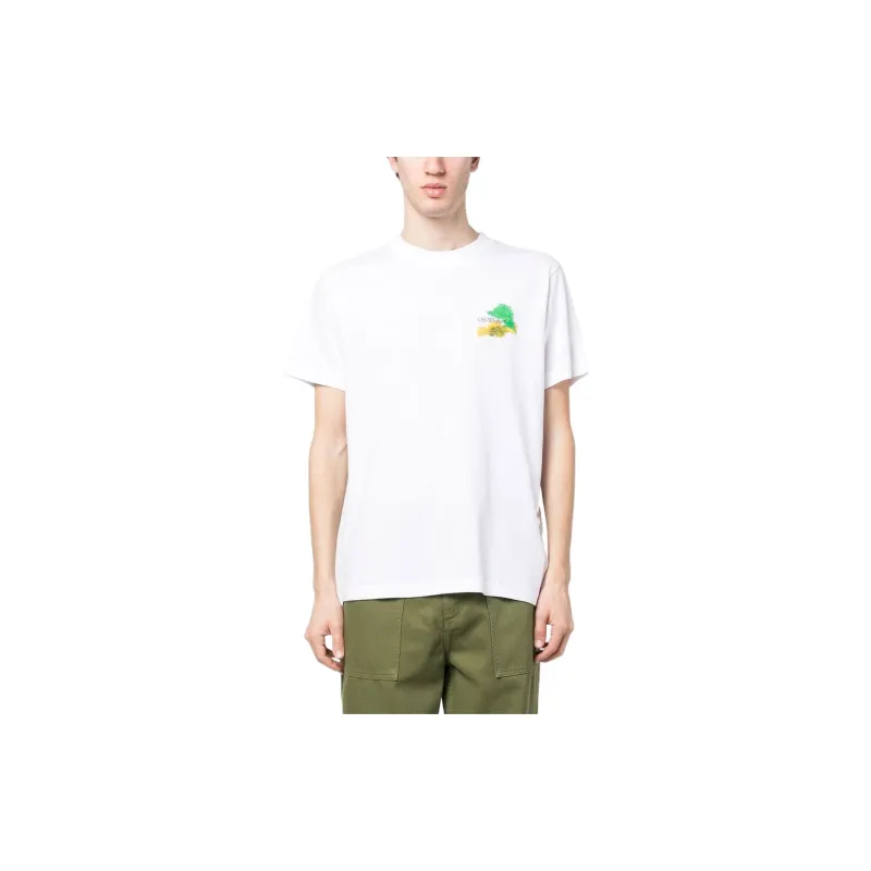 OFF WHITE Brush Arrows Slim Skate S/S Tee-1