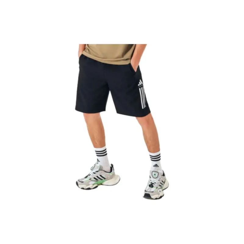 Adidas Casual Shorts Men's Black-4