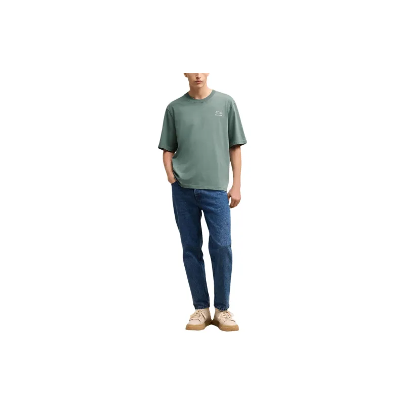 AMIPARIS SS24 T Shirt Unisex Matcha Bubble Green-2