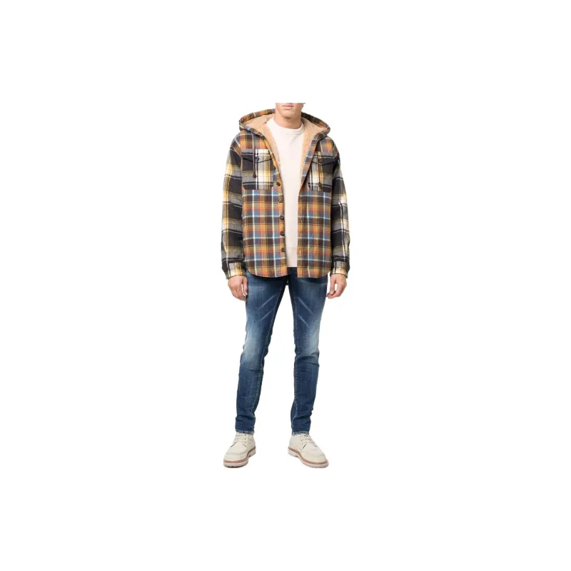 DSQUARED 2 Logo Patch Distressed Skinny Jeans-1