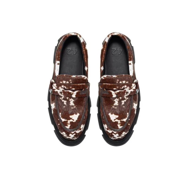 Both Gao Loafers Unisex Brown-4
