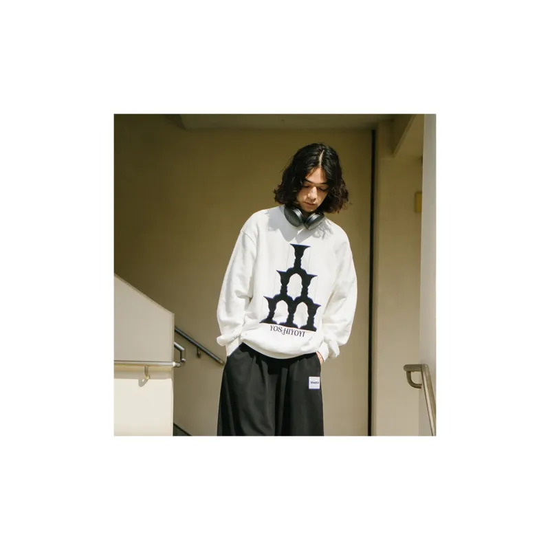 YOSHIYOYI Crew Neck Loose Fit Heavyweight Sweatshirt Unisex-10