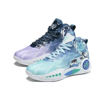 MUSNODO Shock Absorbers With Slip Resistant And Abrasion Resistant Properties High Top Basketball Shoes Unisex