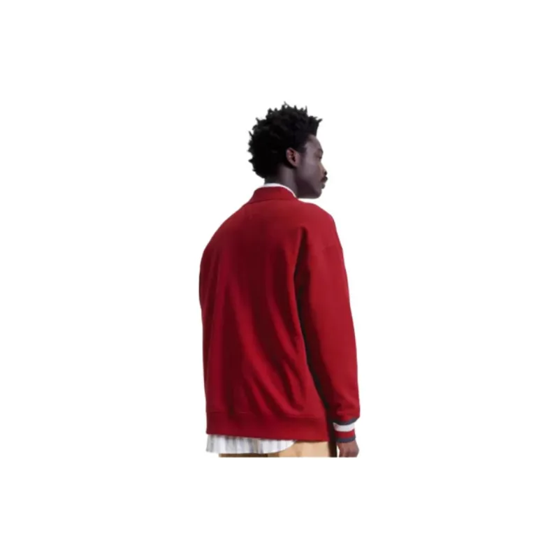 Disney X Tommy Hilfiger Tommy Hilfiger X DISNEY Co-branded Series Sweatshirts Men Deep Red-3
