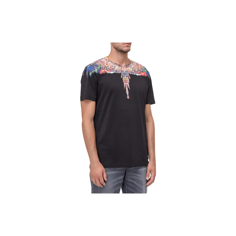 MARCELO BURLON COUNTY OF MILAN T Shirt Men's Black-2