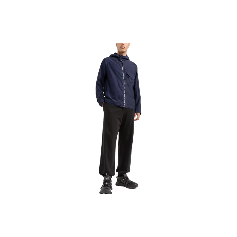 STONE ISLAND Logo Zipped Jacket-2