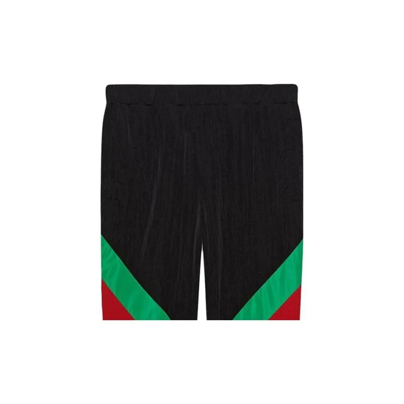 GUCCI Nylon Legging With Web Intarsia-4