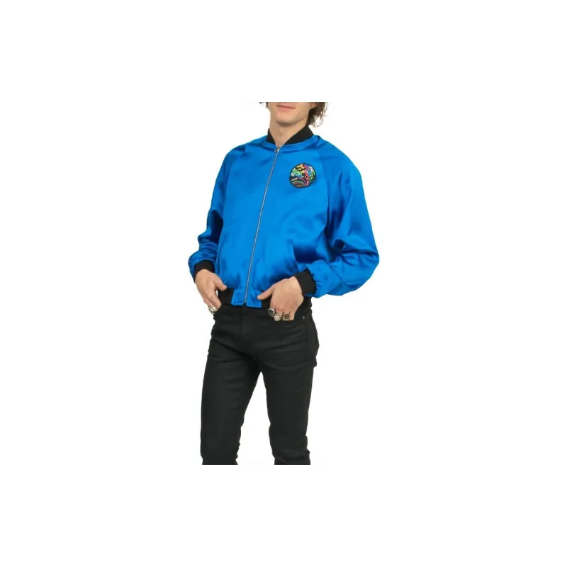 SAINT LAURENT Jackets & Coats Men's Blue-2