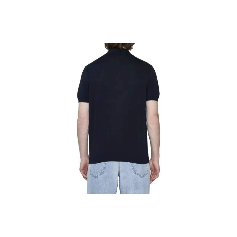 MALO Polo Shirts Men Dark Blue-3