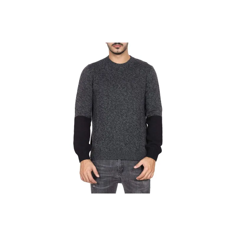 PRADA Sweaters Men Black Gray Color-3