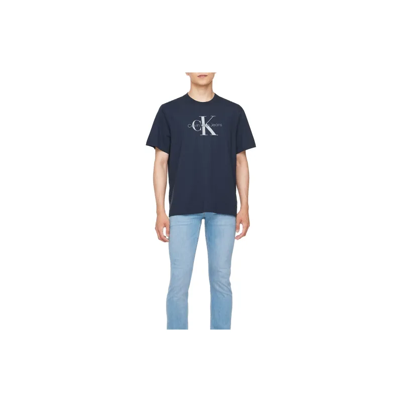 CALVIN KLEIN T Shirt Men's Marine Blue-2