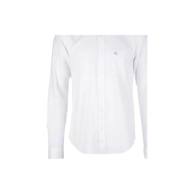 Burberry Shirts Men White-6