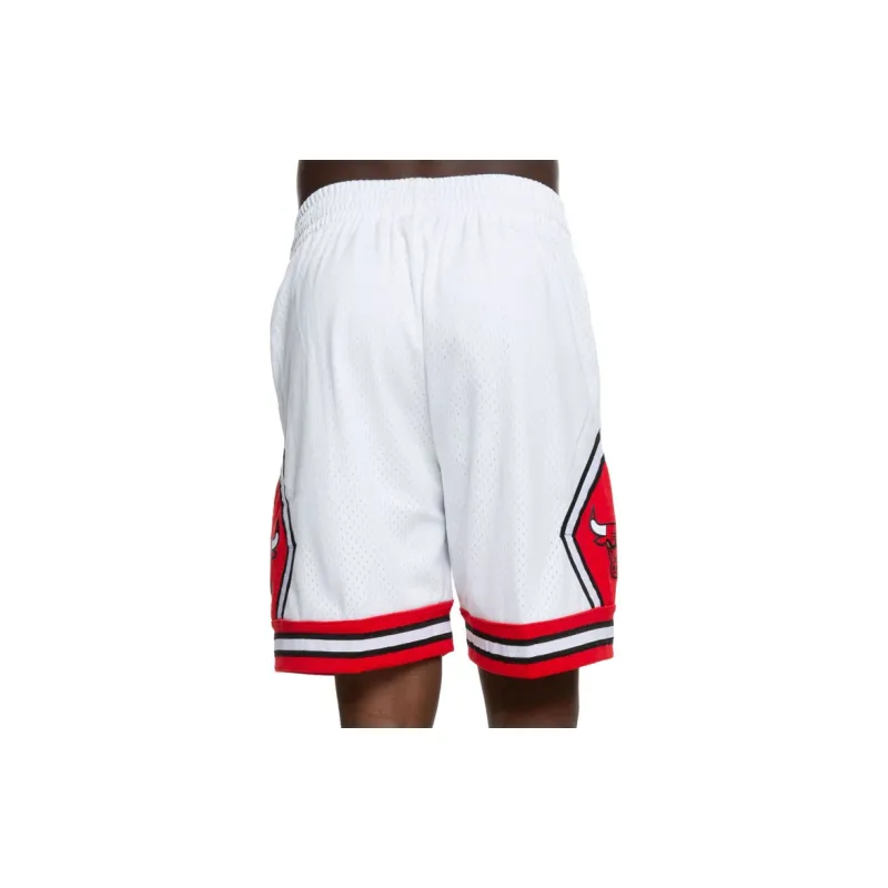 Mitchell & Ness Basketball Shorts Unisex White-4