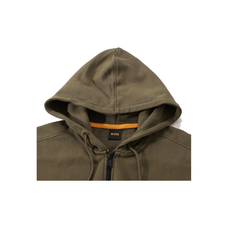 HUGO BOSS SS24 Sweatshirt Men's Green Umber-5