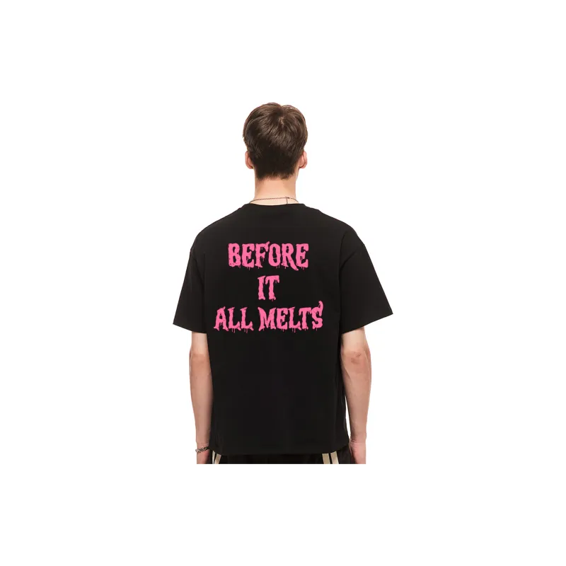 Cats T Shirt Unisex Black White-5
