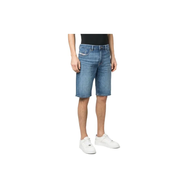 DIESEL Denim Shorts Men Blue-3