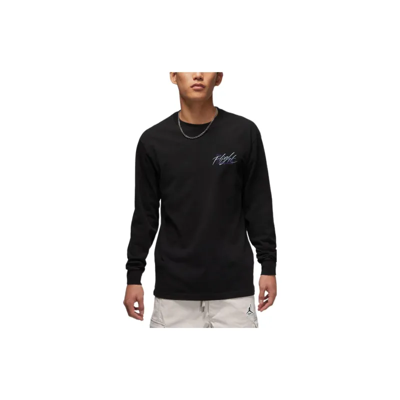 Jordan AS M J FLT HRTG 85 LS Sweatshirts Men Black-4