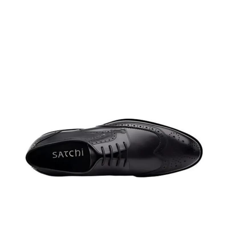 Satchi Dress Shoes Men Low-Top Black-3