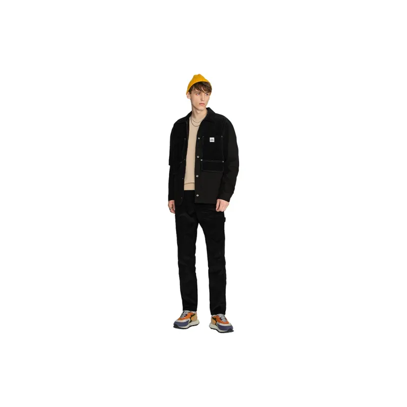 Lee FW22 Casual Pants Men's Black-3