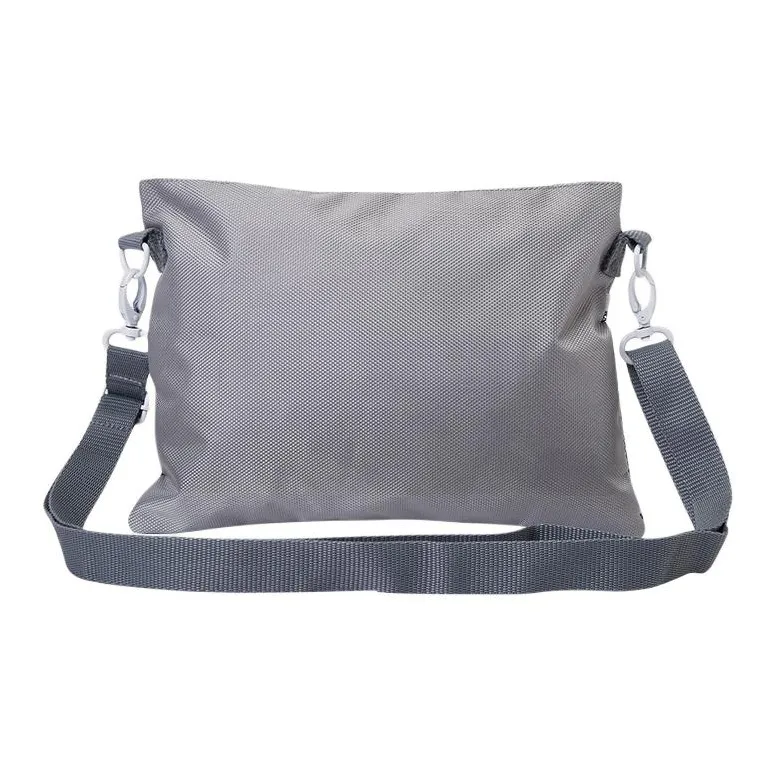 New Era Fabric Shoulder Bag, Crossbody Bag Unisex Gray-1