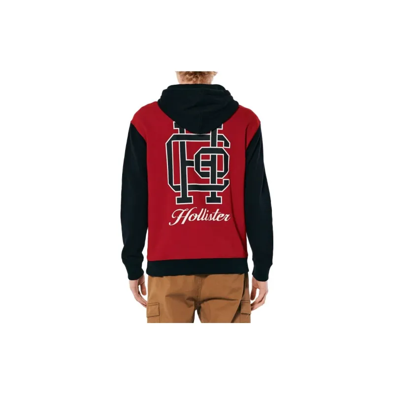 Hollister Sweatshirts Unisex Red-3