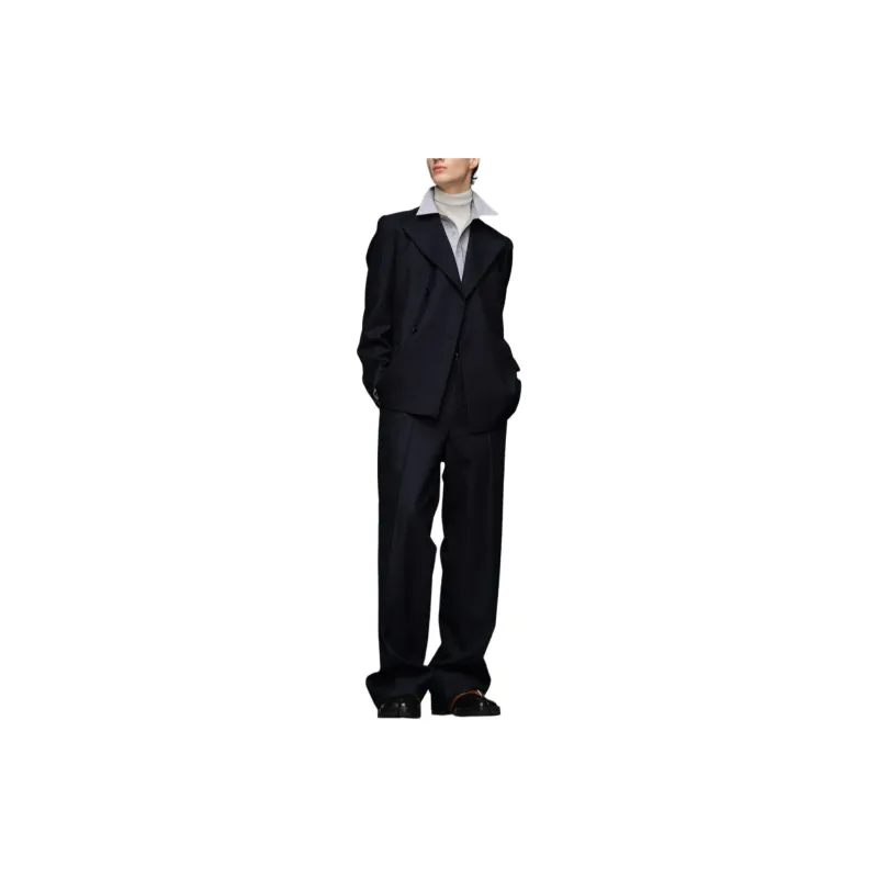 Maison Margiela Barathea Single Breasted Suit Jacket-1