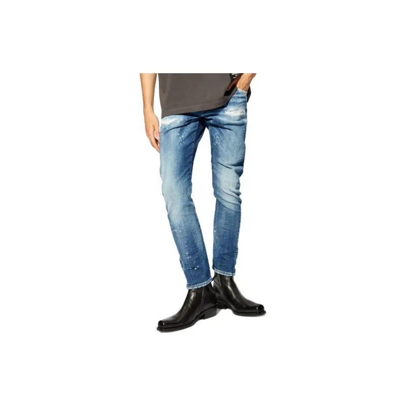 DSQUARED 2 Sexy Twist Logo Patch Jeans-2