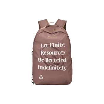 FINITE LOOP Bote Bottle Eco-Friendly Fabric Backpack Regular Unisex Brown