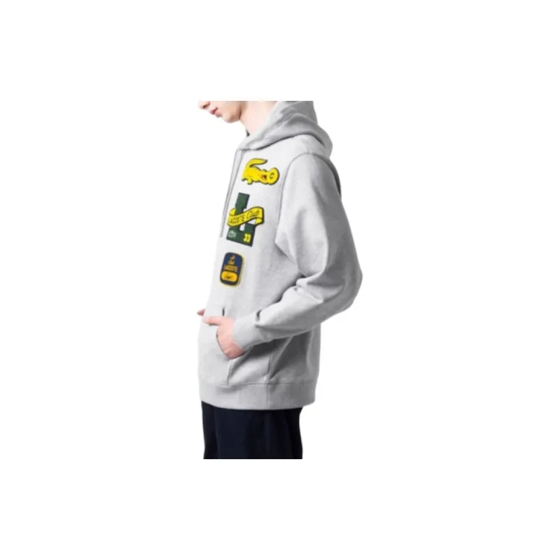 LACOSTE Sweatshirts Men Gray-6