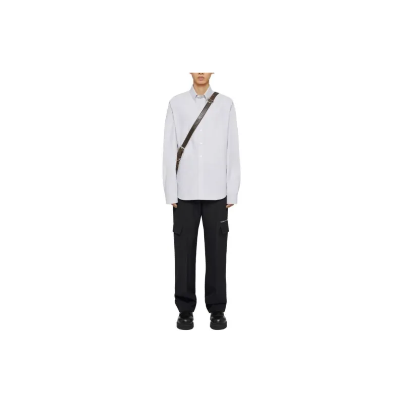 Givenchy 4G Embroidered Long Sleeved Shirt-1