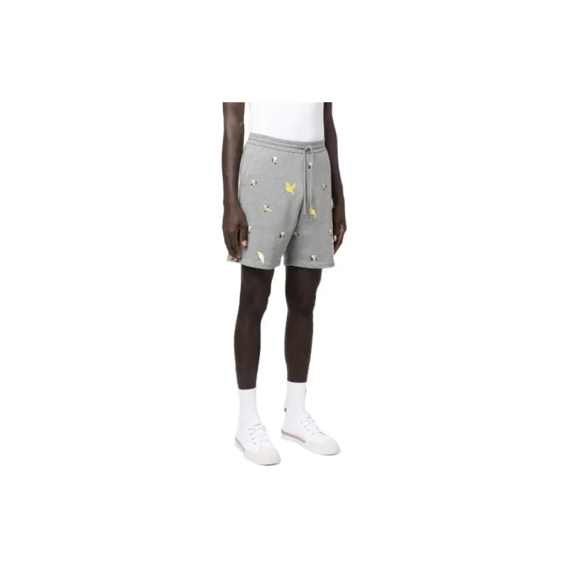THOM BROWNE Casual Shorts Men Gray-1