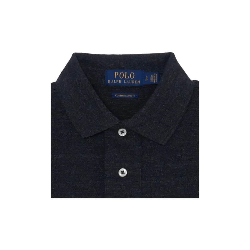 Polo Ralph Lauren Logo Embroidered Straight Hem Polo Shirt-5