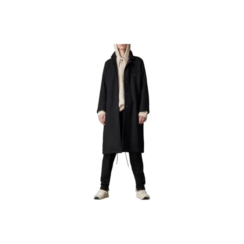 Adidas Blue Version Wool Coat Coats Men's Black-1