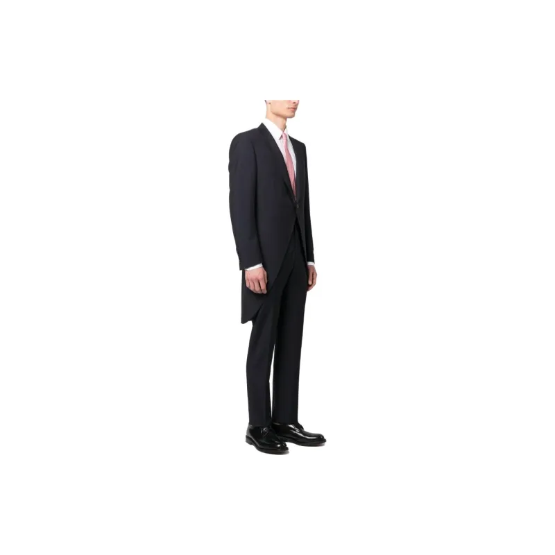 Canali Single breasted Wool mohair Suit-3