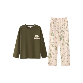 MADALLO Pajama Set Women's Deep Moss Green